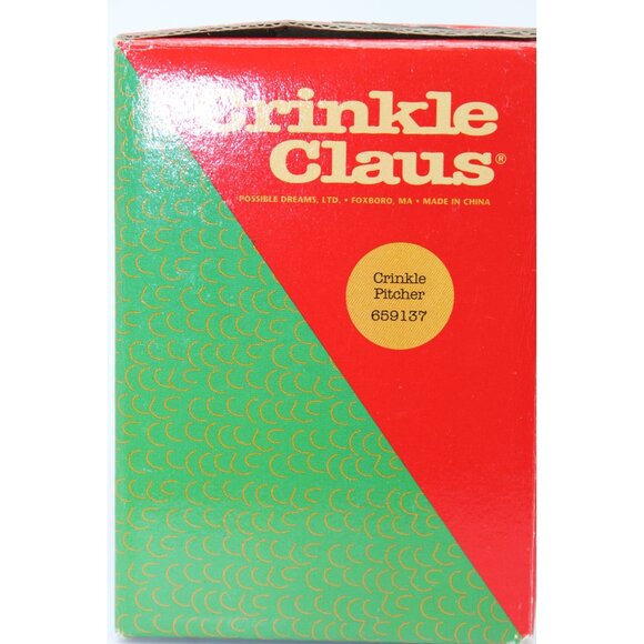 Crinkle Claus by Possible Dreams - Crinkle Pitcher - Picture 7 of 7